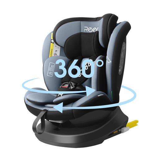 Reecle I-Size Silla de Coche Giratoria