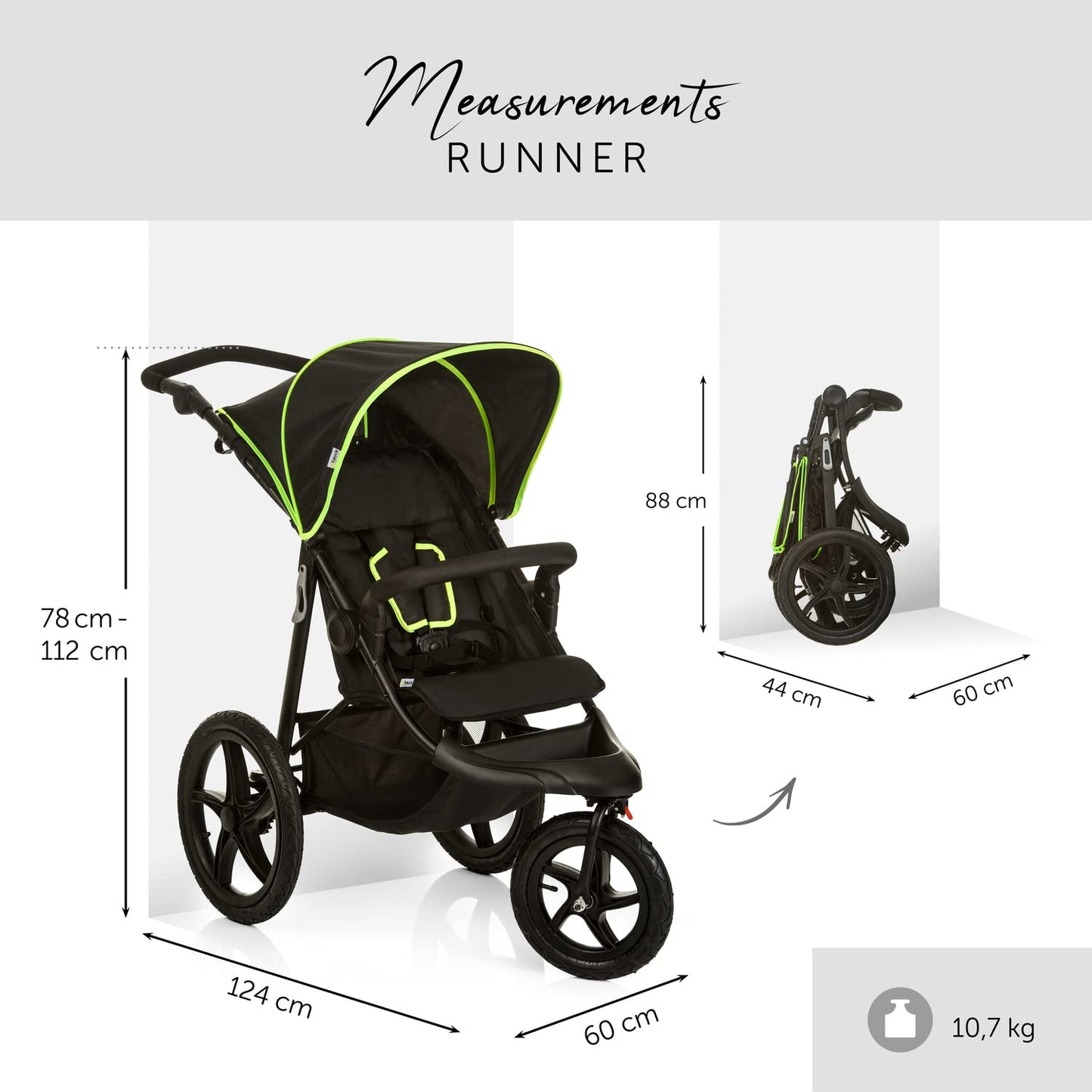 hauck Runner Carrito Bebé