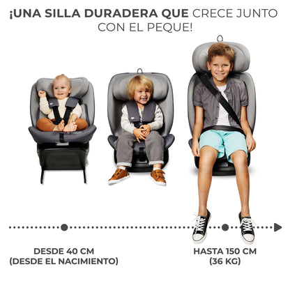Kinderkraft I-GROW Silla de Coche