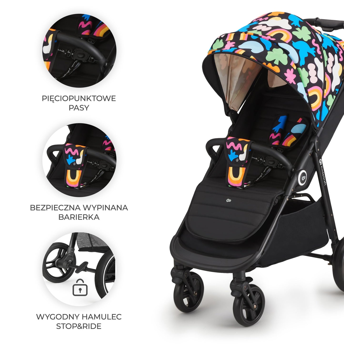 Kinderkraft GRANDE PLUS Silla de Paseo