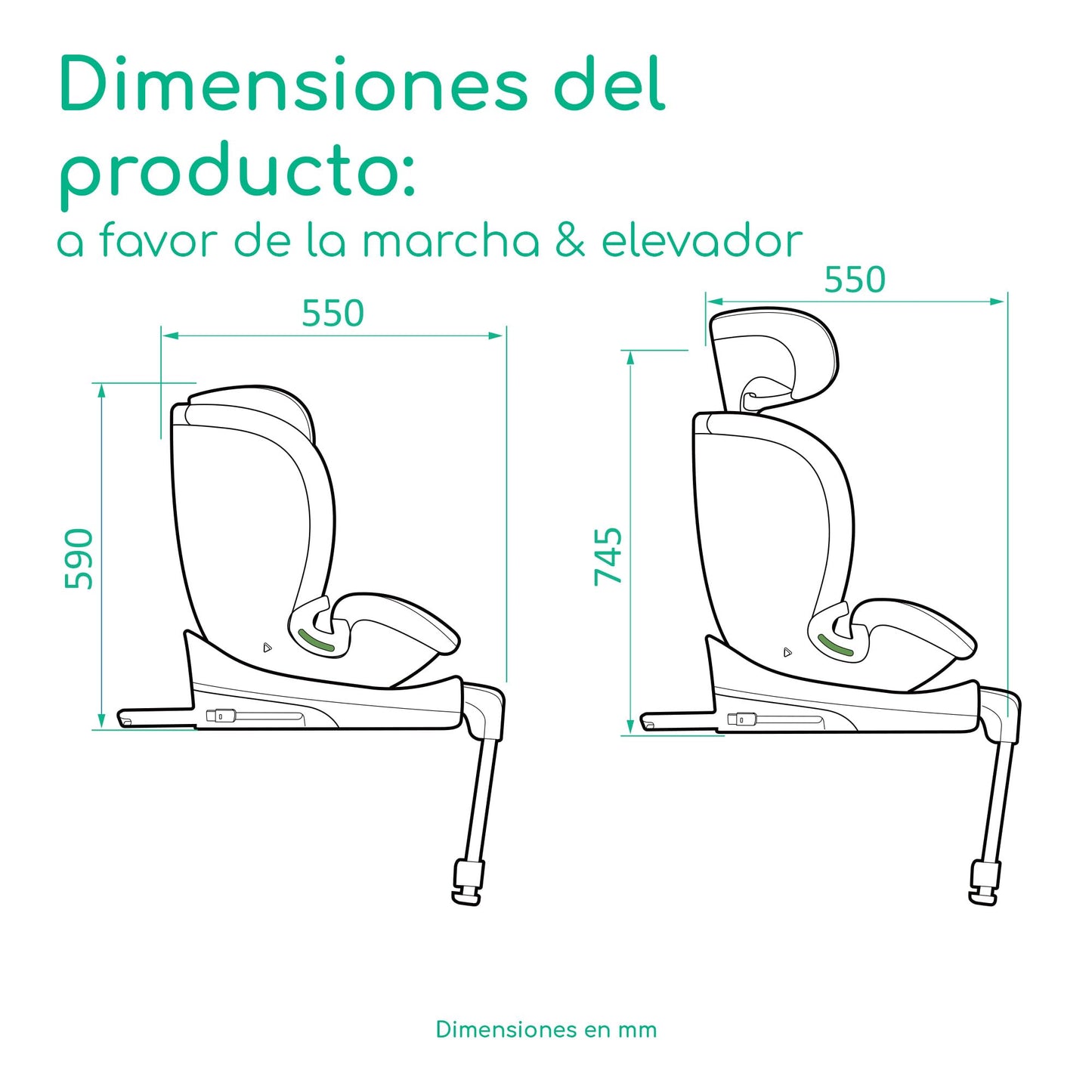 Bebeconfort RevolveFix Plus 360 i-Size Silla de Coche