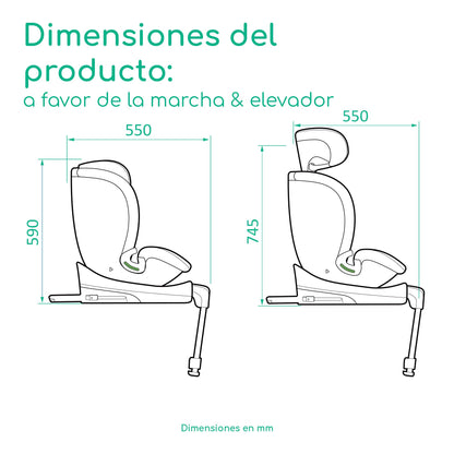Bebeconfort RevolveFix Plus 360 i-Size Silla de Coche