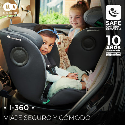Kinderkraft I-360 Silla de Coche
