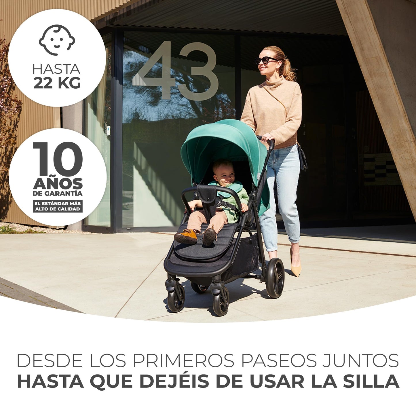 Kinderkraft RINE Silla de Paseo
