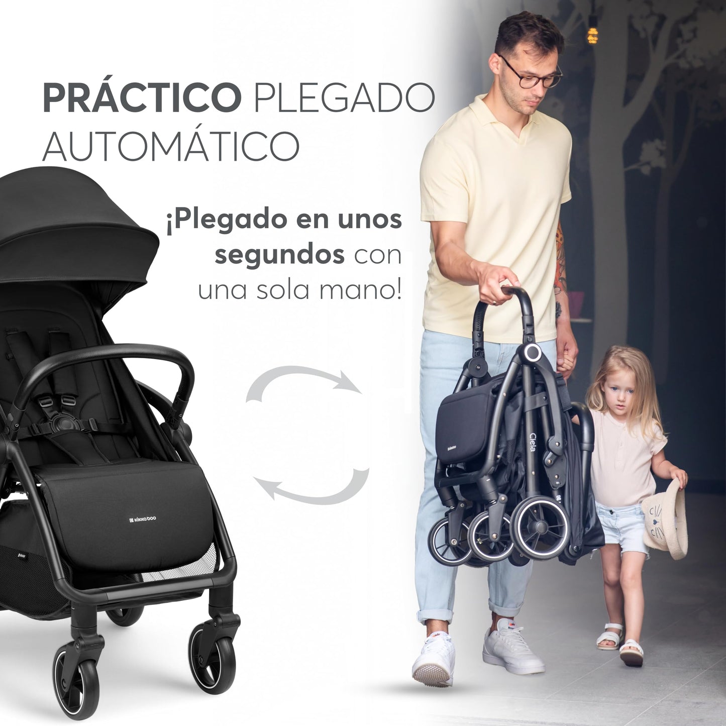 KikkaBoo Silla de Paseo CIELA