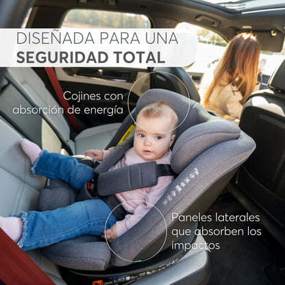 KikkaBoo i-Secure Silla de Coche Bebé
