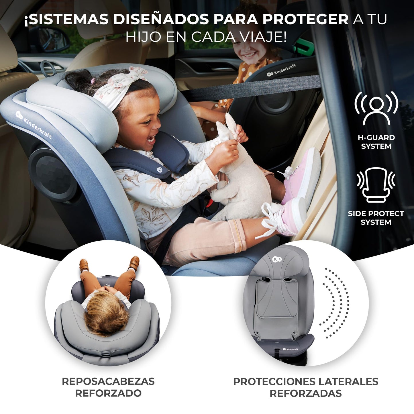 Kinderkraft I-GROW Silla de Coche