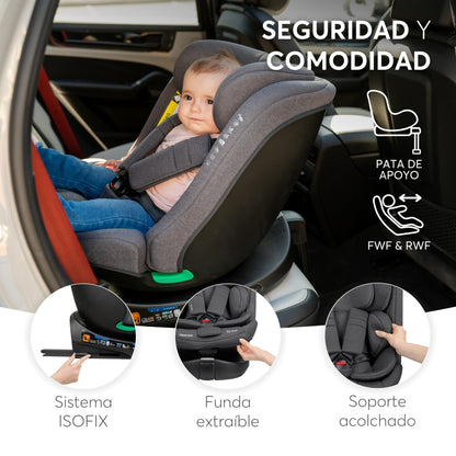 KikkaBoo i-Secure Silla de Coche Bebé