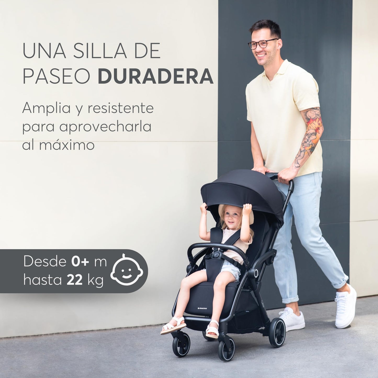 KikkaBoo Silla de Paseo CIELA