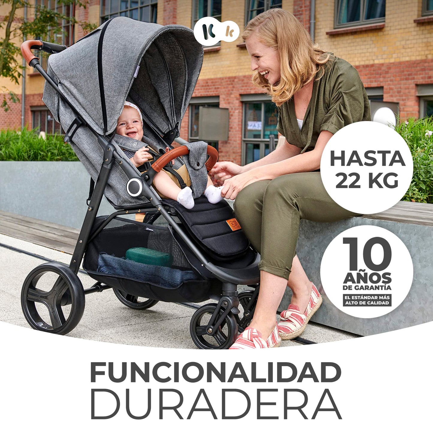 Kinderkraft GRANDE PLUS Silla de Paseo