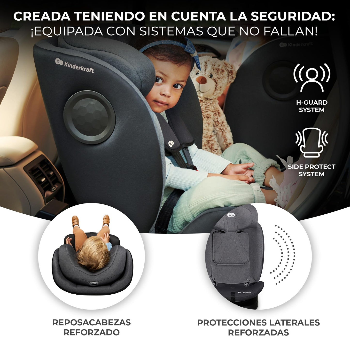 Kinderkraft I-360 Silla de Coche